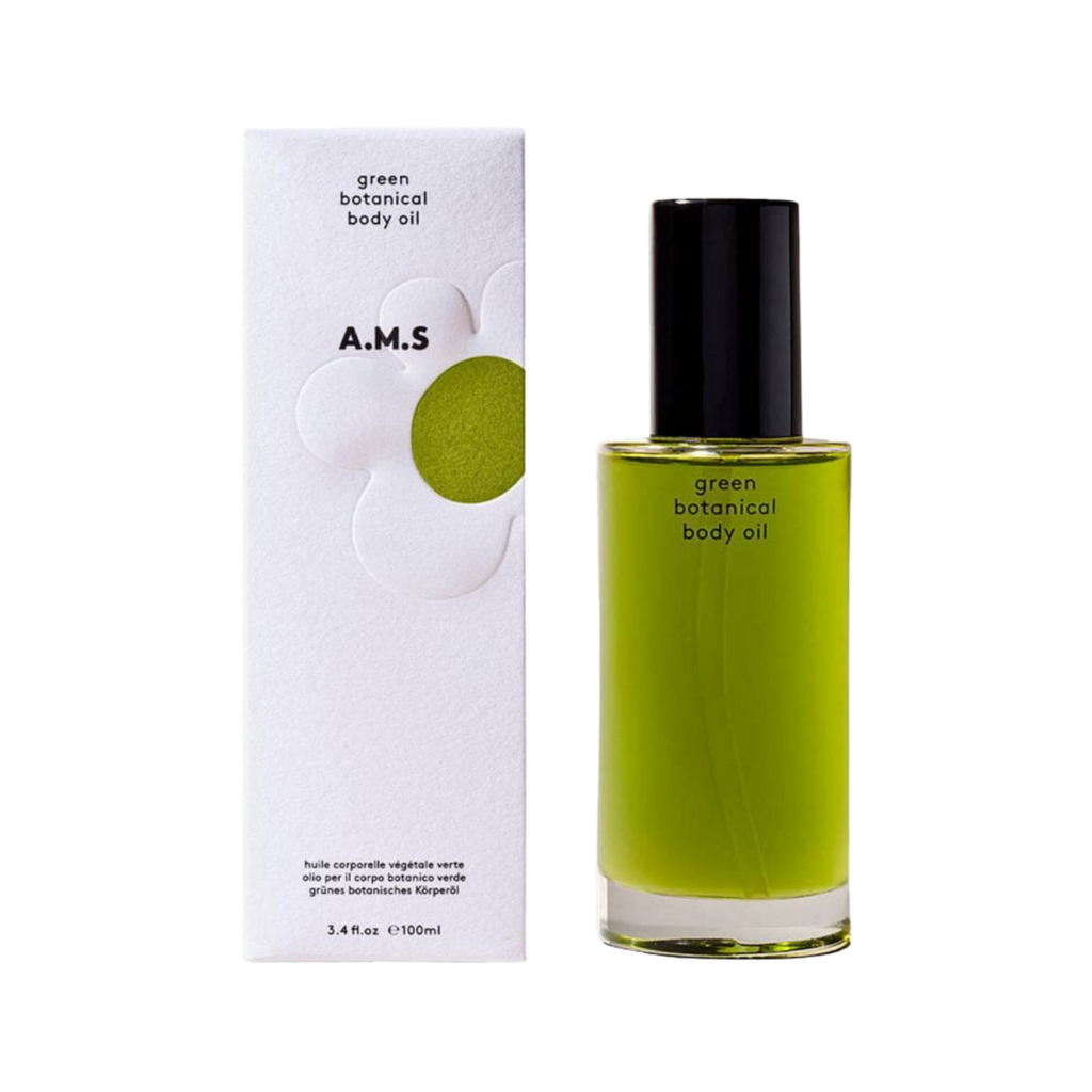 A.M.S Green Botanical Body Oil