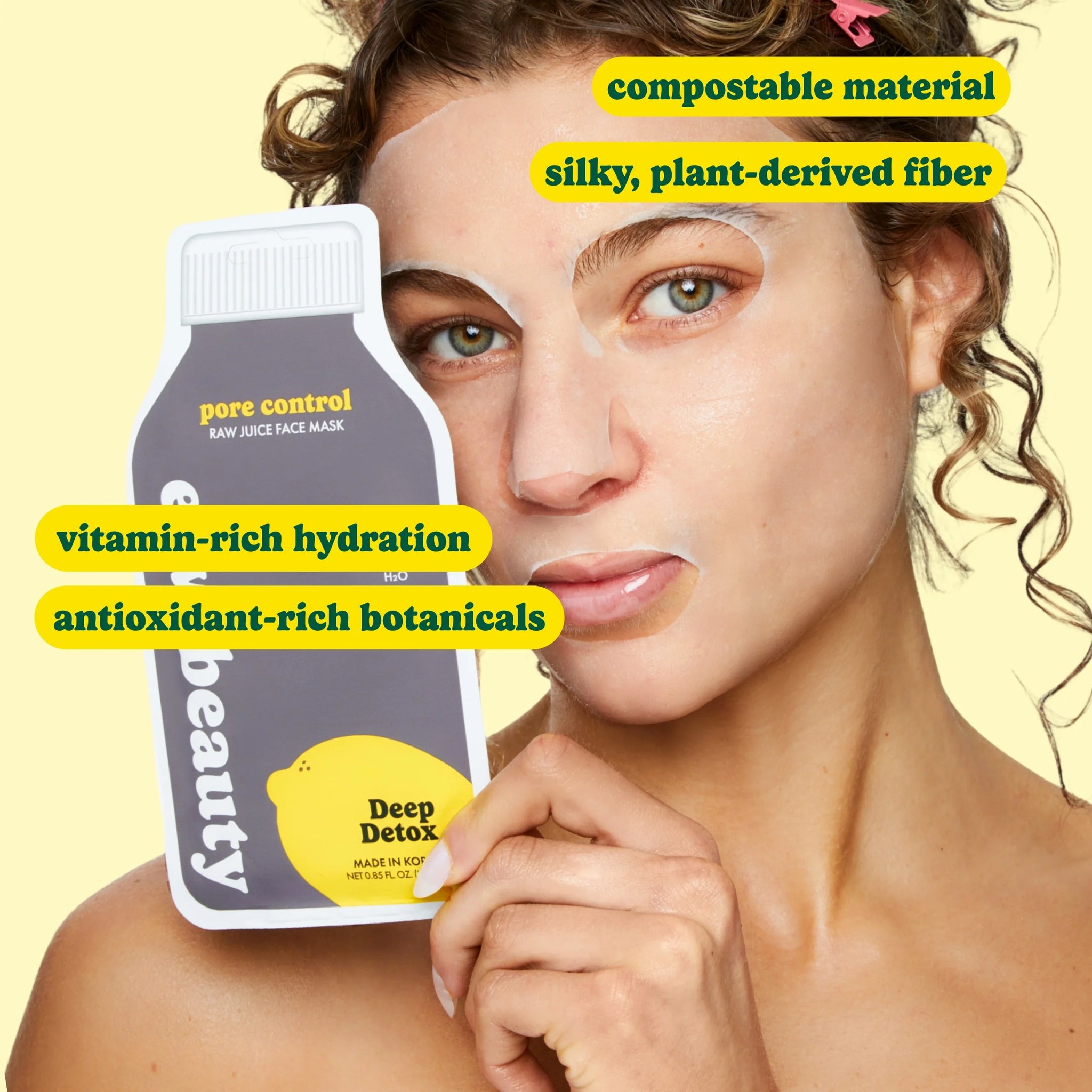 Vitamin C Glow Antioxidant Rich Sheet Mask Set