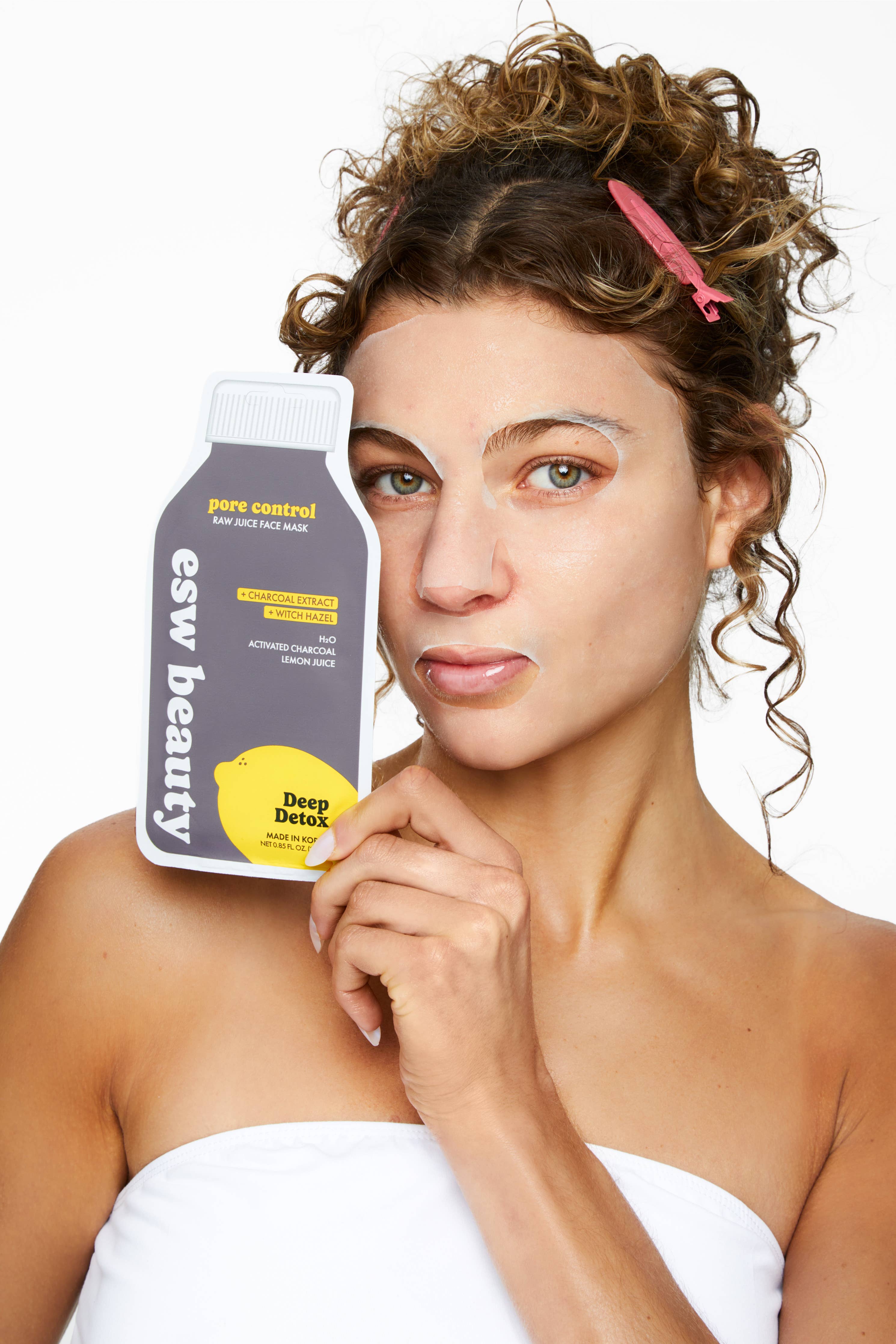 Deep Detox Pore Control Raw Juice Sheet Mask