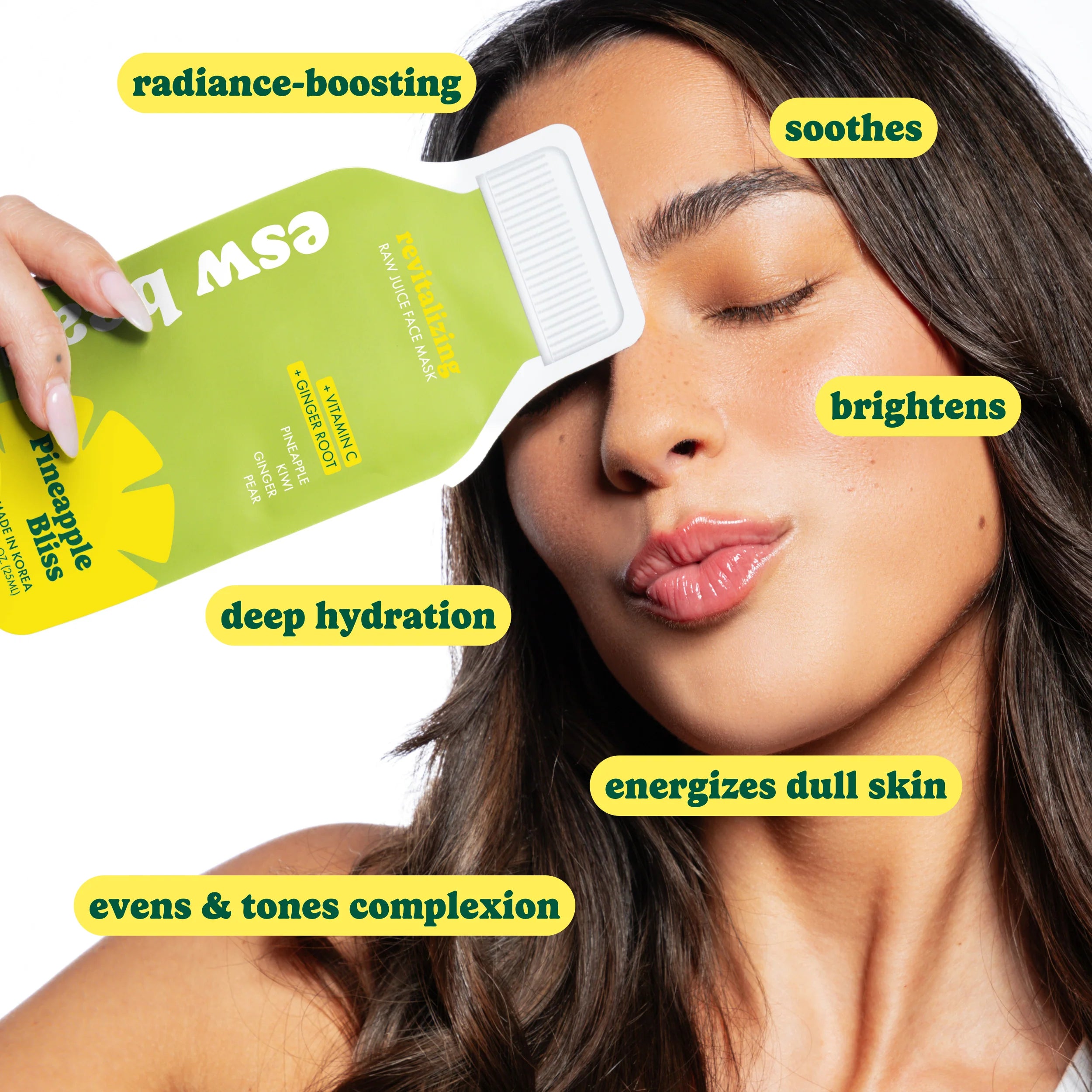 Vitamin C Glow Antioxidant Rich Sheet Mask Set